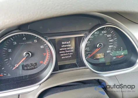 2013 Audi Q7 Prestige z USA, uszkodzony, nr VIN WA1DGAFE6DD015813